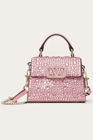 VALENTINO GARAVANI MINI VSLING EMBROIDERED HANDBAG Woman UNI