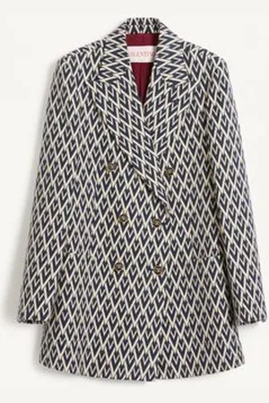 VALENTINO TOUTE LA V JACQUARD BLAZER Woman 36