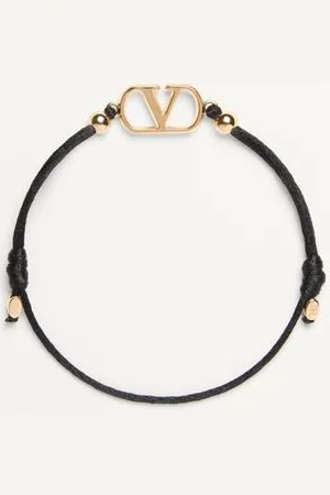 VALENTINO GARAVANI GARAVANI VLOGO SIGNATURE COTTON BRACELET Woman UNI