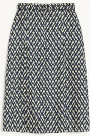 VALENTINO PLEATED SKIRT IN TWILL TOUTE LA V Woman 36