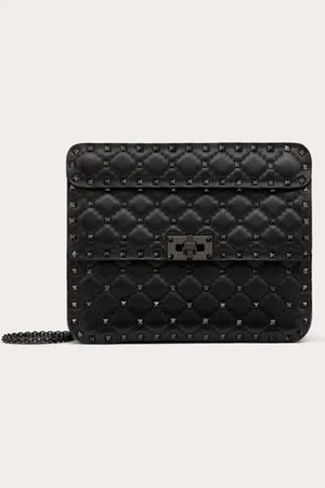 VALENTINO GARAVANI MEDIUM NAPPA ROCKSTUD SPIKE BAG Woman UNI
