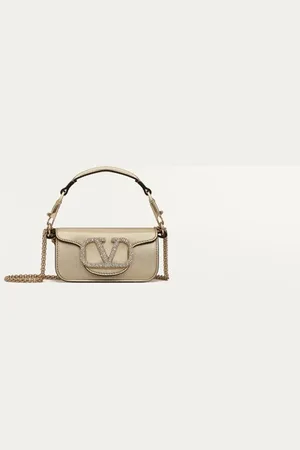 VALENTINO GARAVANI GARAVANI LOC?? MICRO BAG WITH CHAIN AND JEWEL LOGO Woman UNI
