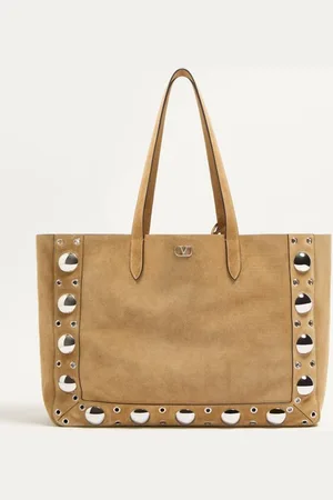 VALENTINO GARAVANI GARAVANI NELLC??TE LARGE SUEDE SHOPPING BAG Man UNI