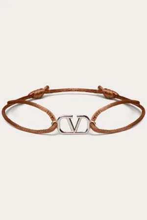 VALENTINO GARAVANI VLOGO SIGNATURE COTTON BRACELET Man UNI