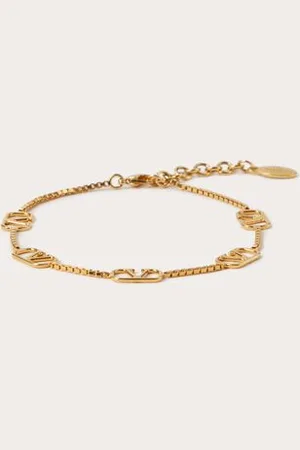 VALENTINO GARAVANI VLOGO SIGNATURE METAL ANKLET Woman UNI