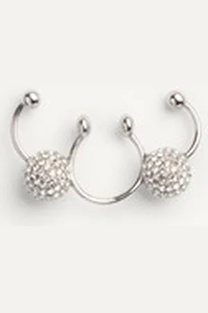 VALENTINO GARAVANI POETIQUE DES GOUTTES METAL AND SWAROVSKI?? CRYSTAL NOSE RING Woman UNI
