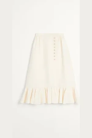 VALENTINO CREPE COUTURE SKIRT Woman 36