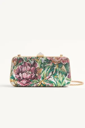 VALENTINO GARAVANI CARRY SECRETS MINAUDIERE WITH RHINESTONES VOYAGE IMAGINAIRE MOTIF Woman UNI