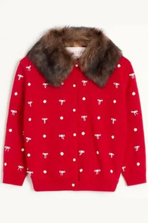 VALENTINO EMBROIDERED CARDIGAN Woman L