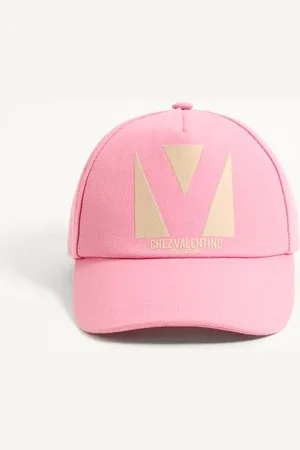VALENTINO GARAVANI CHEZ COTTON BASEBALL CAP Woman 55