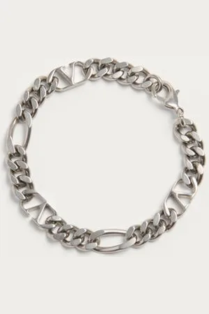 VALENTINO GARAVANI VLOGO SIGNATURE METAL BRACELET Man L