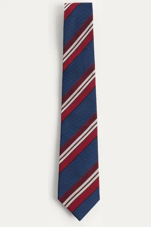 VALENTINO GARAVANI VALENTIE STRIPED SILK TIE Man UNI