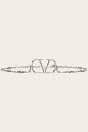 VALENTINO GARAVANI VLOGO SIGNATURE CHAIN BELT Woman L