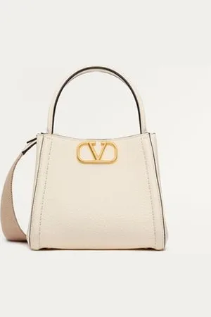 VALENTINO GARAVANI GARAVANI ALLTIME SMALL HANDBAG IN GRAINY CALFSKIN Woman UNI