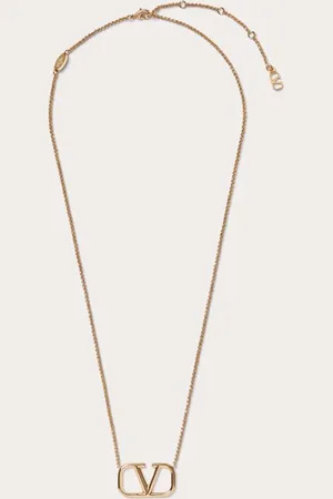 VALENTINO GARAVANI VLOGO SIGNATURE METAL NECKLACE Woman UNI