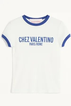 VALENTINO JERSEY COTTON T-SHIRT Woman L