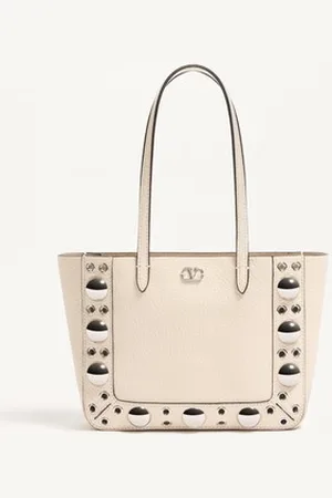 VALENTINO GARAVANI GARAVANI NELLC??TE MINI SHOPPING BAG IN GRAINY CALFSKIN Woman UNI