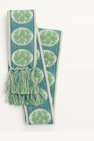 VALENTINO GARAVANI ANTIBES COTTON SCARF WITH FRINGE Man UNI