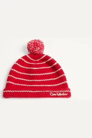 VALENTINO GARAVANI CHEZ KNITTED WOOL BEANIE Man UNI