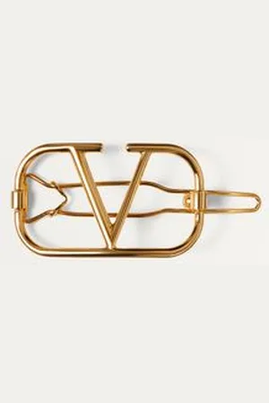 VALENTINO GARAVANI VLOGO SIGNATURE METAL HAIR CLIP Woman UNI