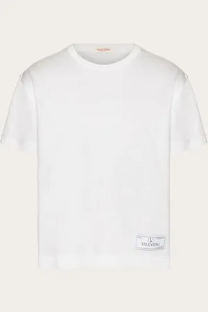 VALENTINO COTTON T-SHIRT WITH MAISON TAILORING LABEL Man 3XL