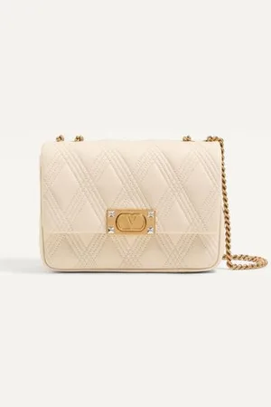 VALENTINO GARAVANI GARAVANI QUILTIE 67 MEDIUM SHOULDER BAG IN QUILTED NAPPA LEATHER Woman UNI