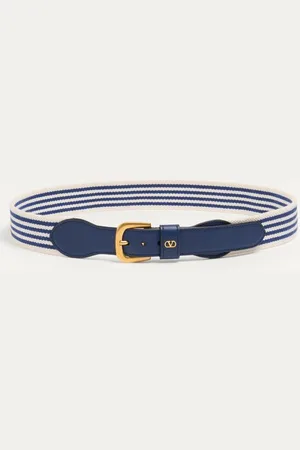 VALENTINO GARAVANI VLOGO SIGNATURE CALFSKIN BELT 35 MM Man 085