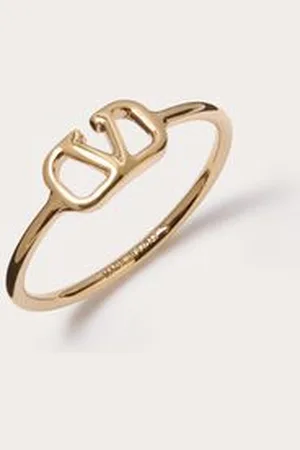 VALENTINO GARAVANI VLOGO SIGNATURE METAL RING Woman 11