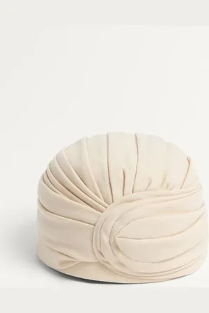 VALENTINO GARAVANI RIGID WOOL TURBAN Woman 55