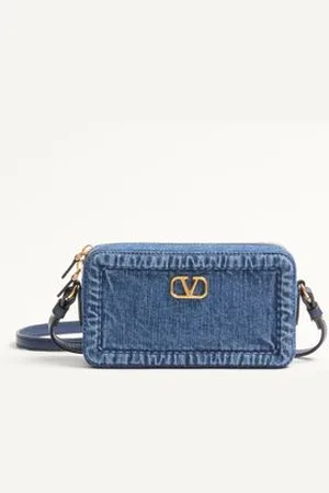 VALENTINO GARAVANI GARAVANI ALLTIME MINI DENIM SHOULDER BAG Woman UNI