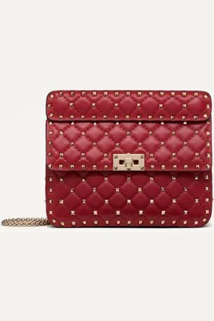 VALENTINO GARAVANI MEDIUM NAPPA ROCKSTUD SPIKE BAG Woman UNI