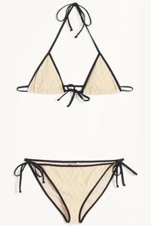VALENTINO TOUTE LA V JACQUARD LYCRA BIKINI Woman L
