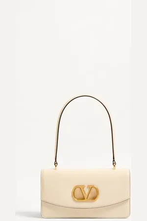 VALENTINO GARAVANI GARAVANI VAIN BAG WITH HANDLE IN SHINY CALFSKIN Woman UNI
