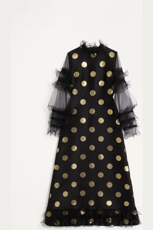VALENTINO MIDI DRESS IN JACQUARD LUREX PLUSDEPOIS Woman 36