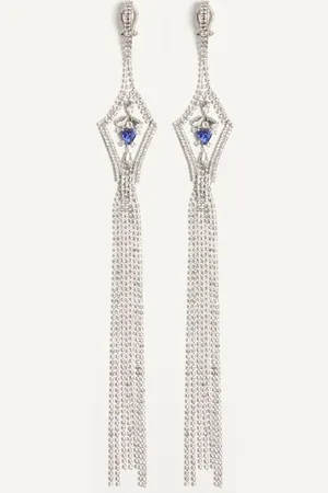 VALENTINO GARAVANI RADIEUX DREAM METAL AND CRYSTAL EARRINGS Woman UNI