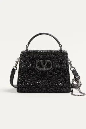 VALENTINO GARAVANI MINI VSLING HANDBAG WITH SPARKLING EMBROIDERY Woman UNI