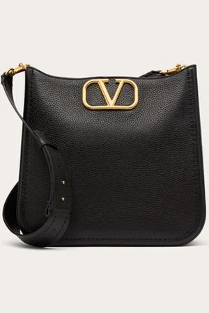 VALENTINO GARAVANI GARAVANI ALLTIME HOBO BAG IN GRAINY CALFSKIN Woman UNI