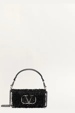 VALENTINO GARAVANI GARAVANI LOC?? SMALL EMBROIDERED SHOULDER BAG Woman UNI