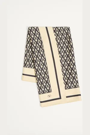 VALENTINO GARAVANI TOUTE LA V SILK SCARF Woman UNI