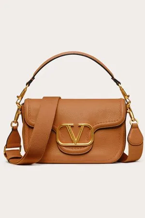 VALENTINO GARAVANI GARAVANI ALLTIME GRAINY CALFSKIN SHOULDER BAG Woman UNI