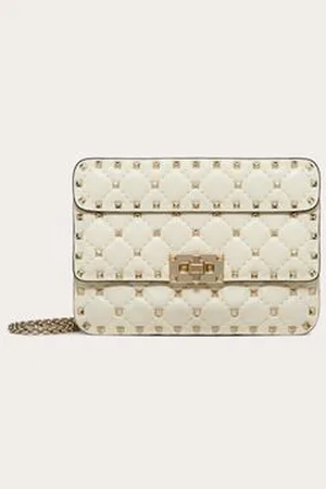 VALENTINO GARAVANI SMALL NAPPA ROCKSTUD SPIKE BAG Woman UNI