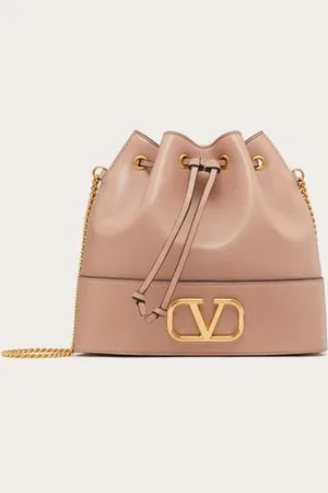 VALENTINO GARAVANI MINI BUCKET BAG IN NAPPA WITH VLOGO SIGNATURE CHAIN Woman UNI
