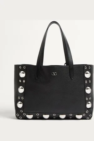 VALENTINO GARAVANI GARAVANI NELLC??TE MEDIUM SHOPPING BAG IN GRAINY CALFSKIN Woman UNI