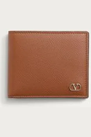 VALENTINO GARAVANI VLOGO SIGNATURE GRAINY CALFSKIN WALLET Man UNI