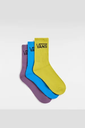 Vans Classic Crew Socks (3 Pairs), Woman, , Size: 4-7.5