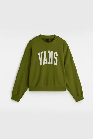 Vans Stadium French Terry Loose Crew Sweatshirt, Woman, , Size: L