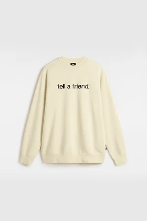 Vans Tell a Friend Crew Sweatshirt, Man, , Size: L