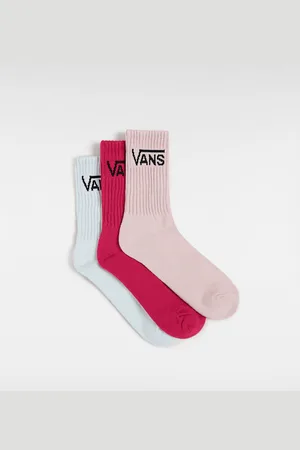 Vans Classic Crew Socks (3 Pairs), Woman, , Size: 4-7.5