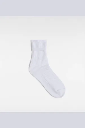 Vans Cuff It Half Crew Socks (1 Pair), Woman, , Size: 4-7.5