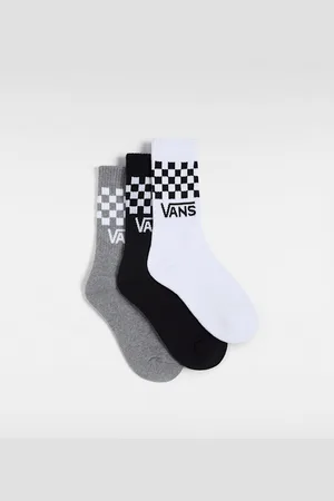 Vans Classic Crew Socks (3 Pairs), Woman, , Size: 4-7.5